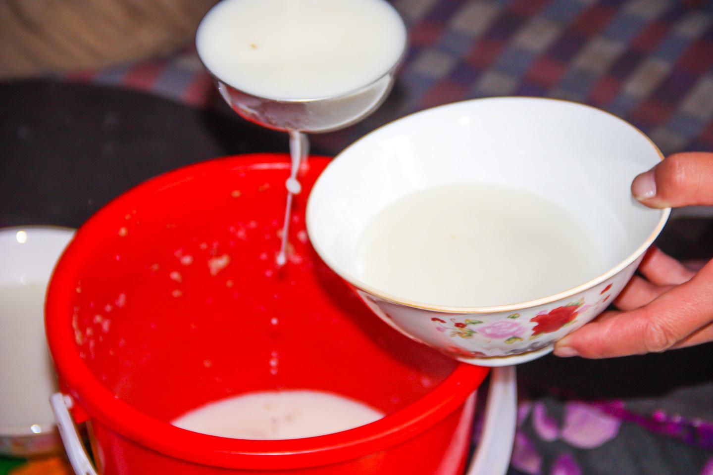 kumis fermented mare's milk Kyrgyzstan
