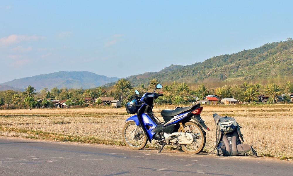 motorbiking through Northern Laos