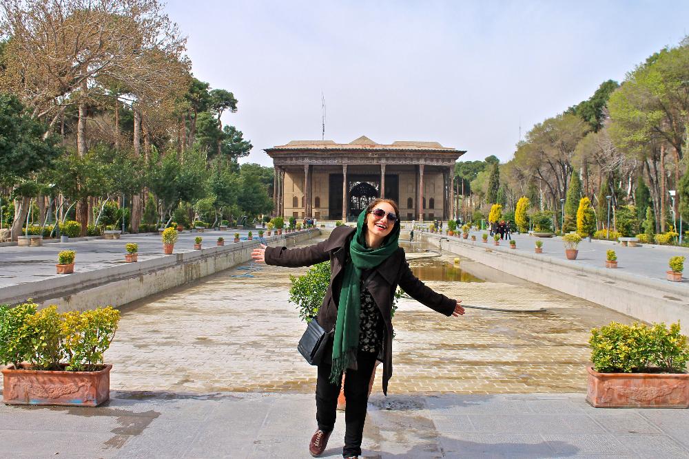 visiting Esfahan, Iran