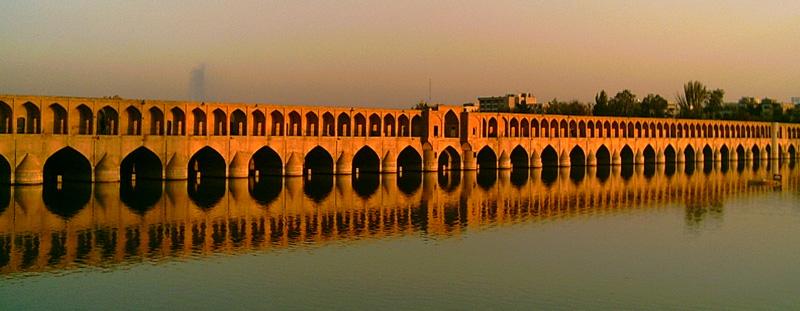 Siosepol bridge Isfahan, Iran