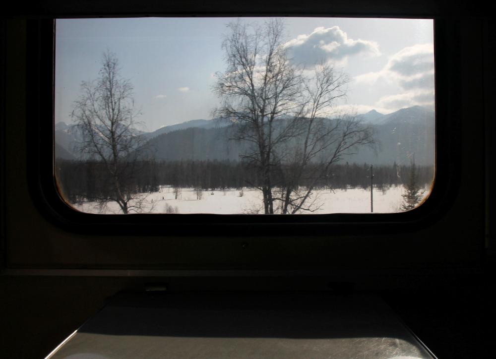 train Ulan Ude to Irkutsk Lake Baikal
