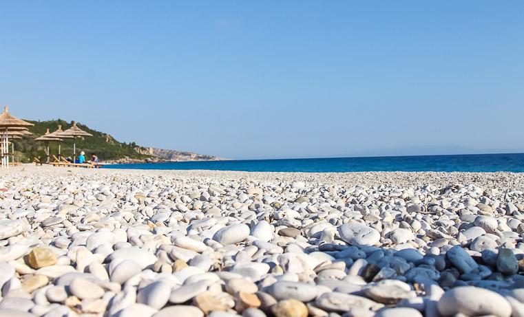 beaches Albanian Riviera Albania