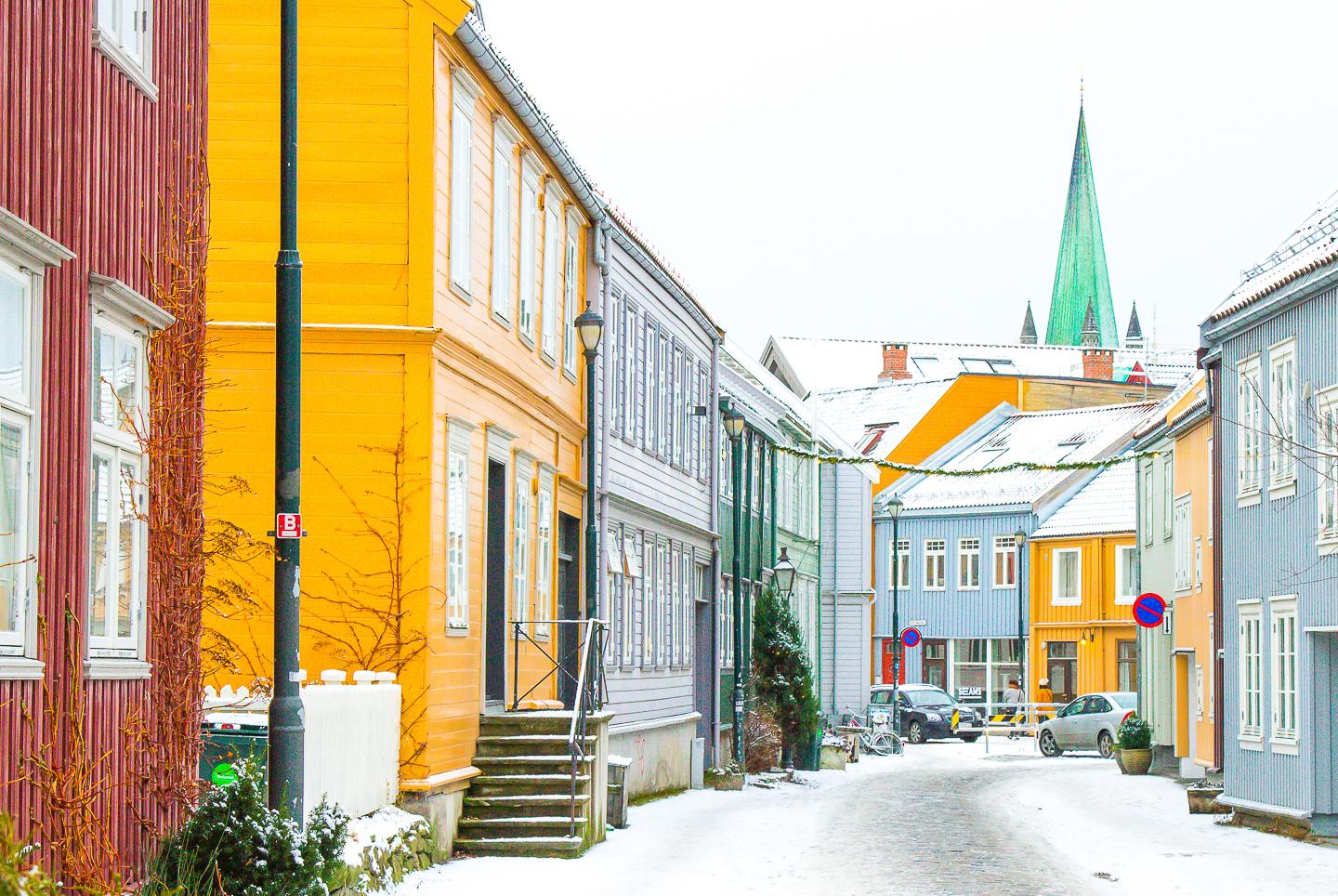 winter Trondheim norway