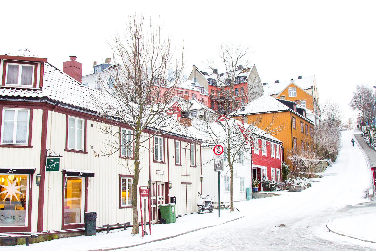 travel winter Trondheim norway