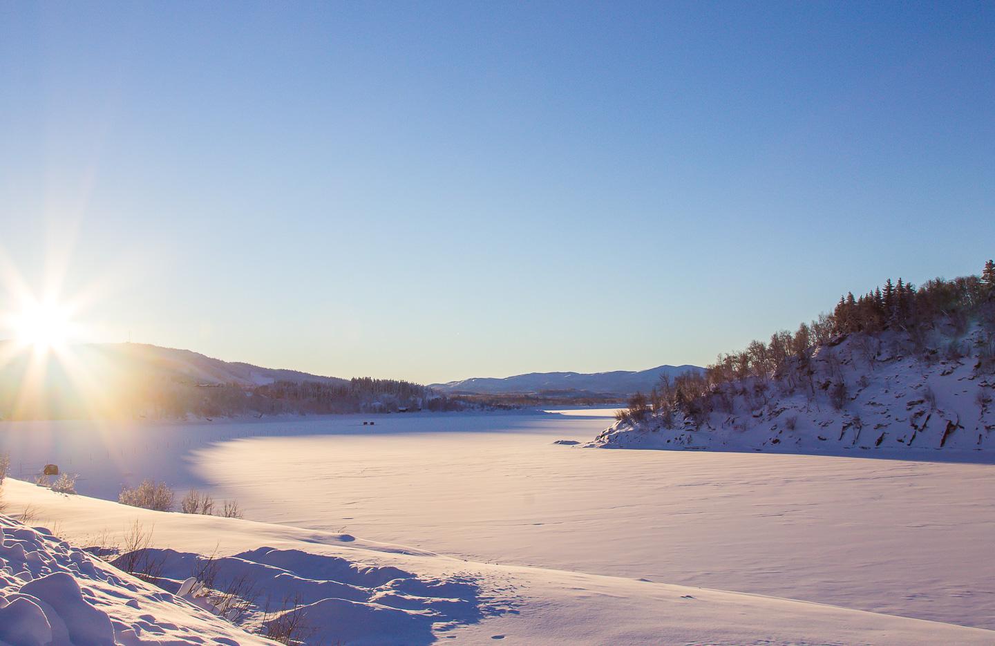 Vinje Telemark Norway winter