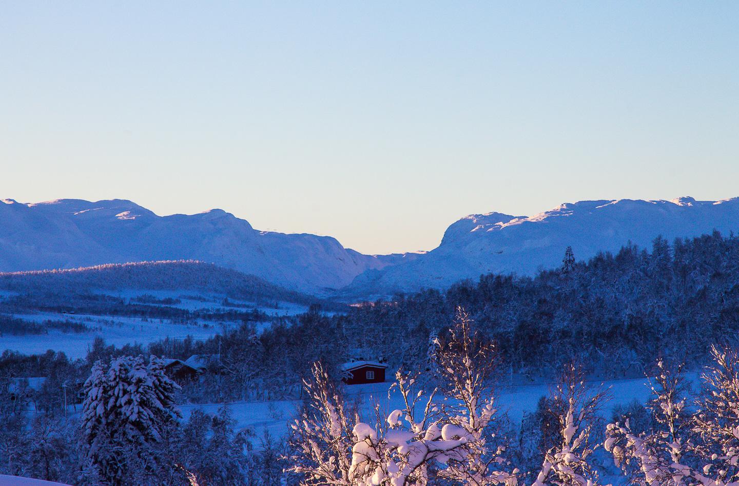 Vinje Telemark Norway winter