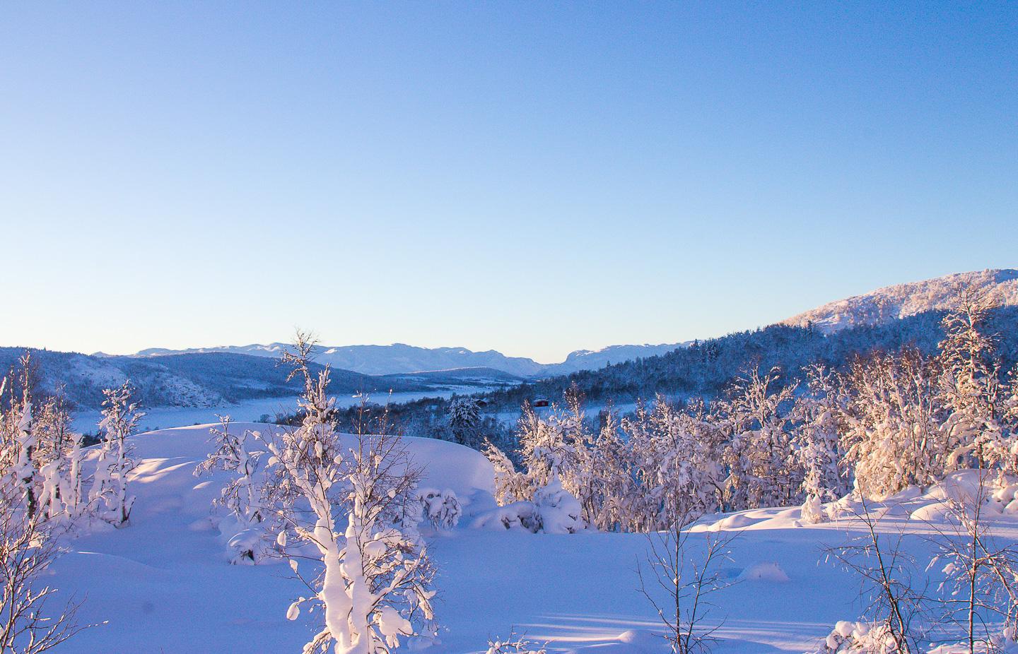 Vinje Telemark Norway winter