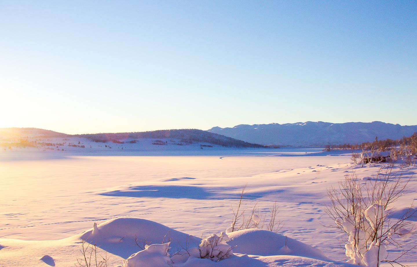 Vinje Telemark Norway winter