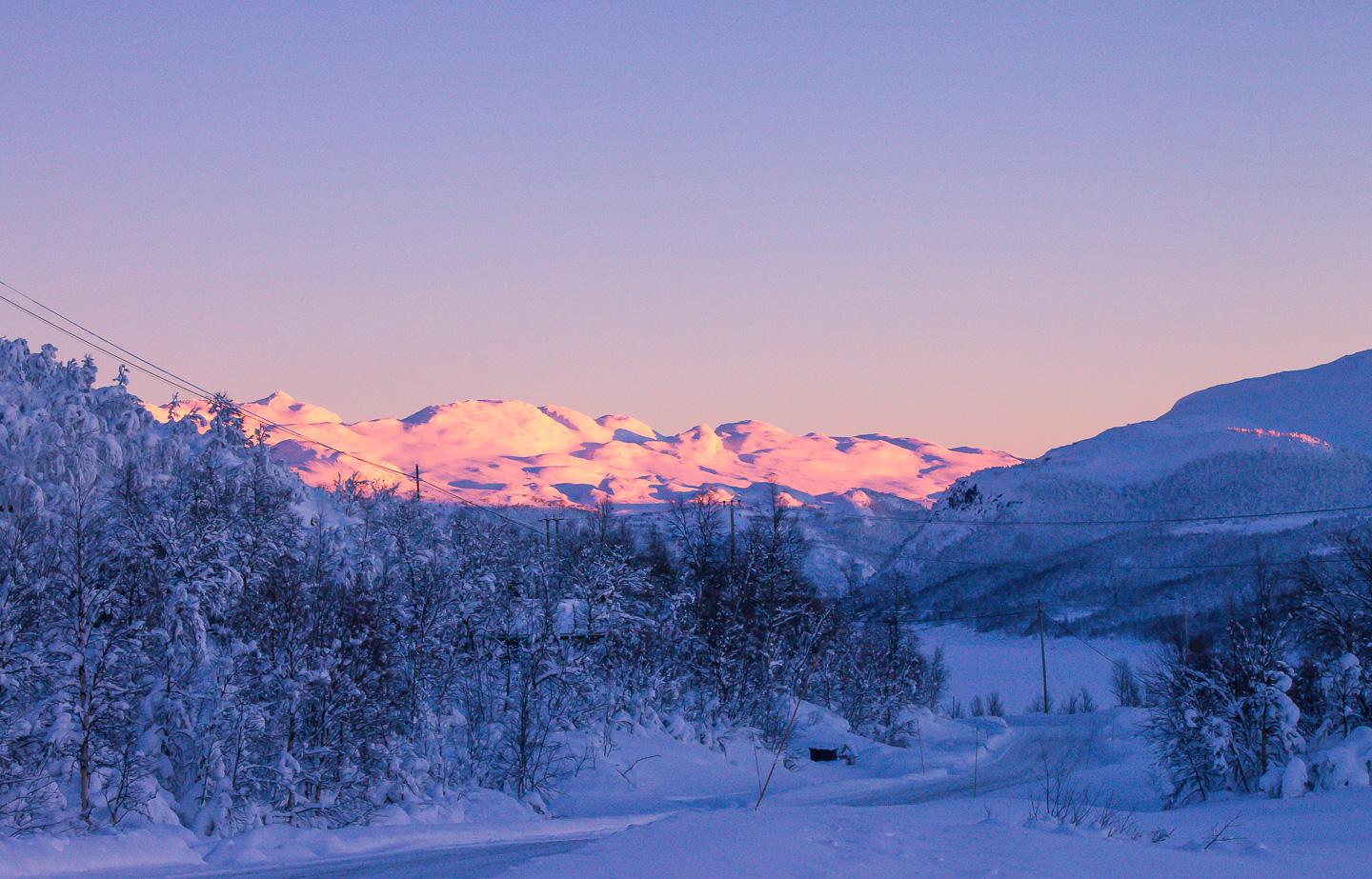 Vinje Telemark Norway winter