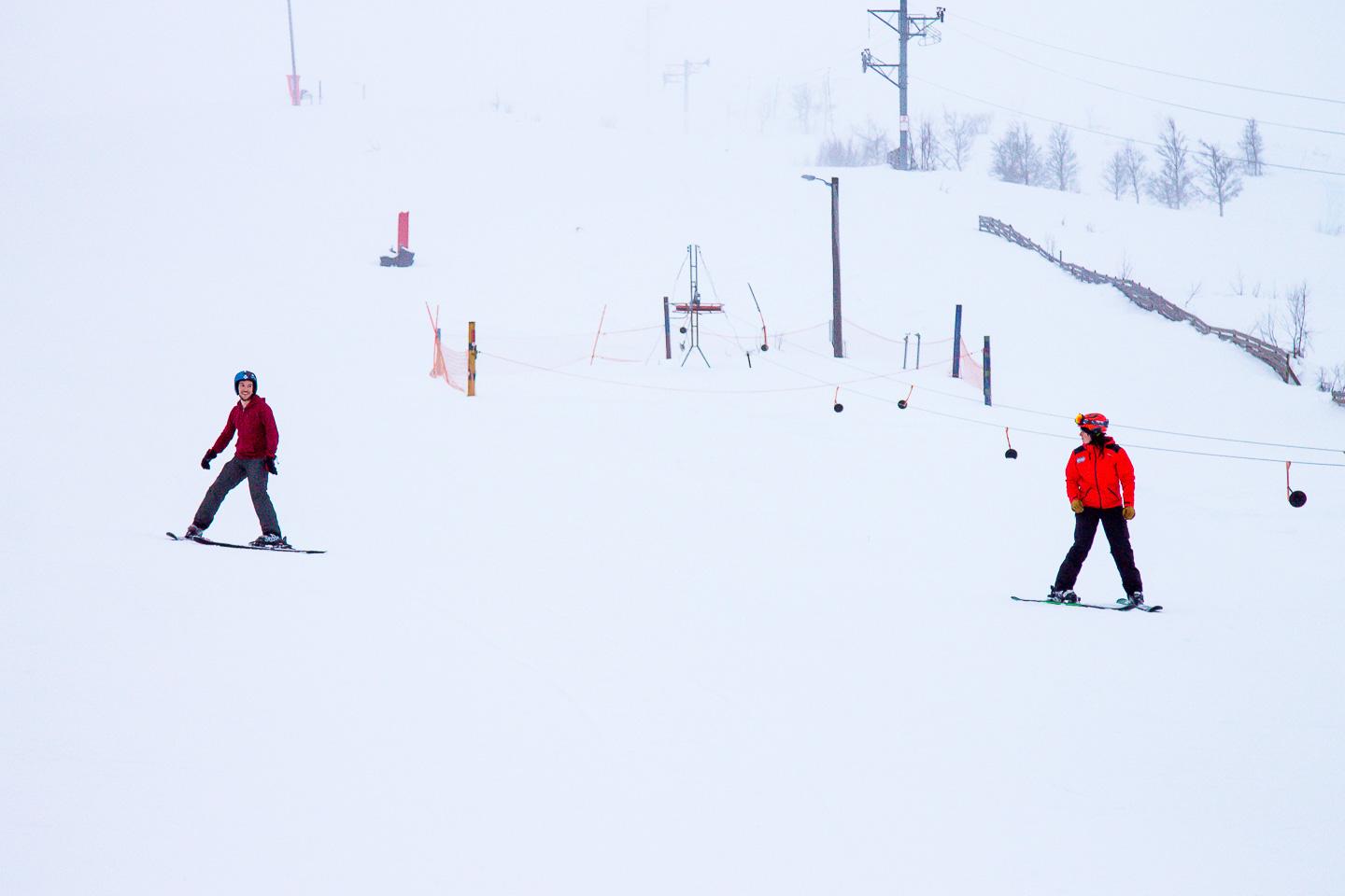 skiing Vierli Rauland Telemark