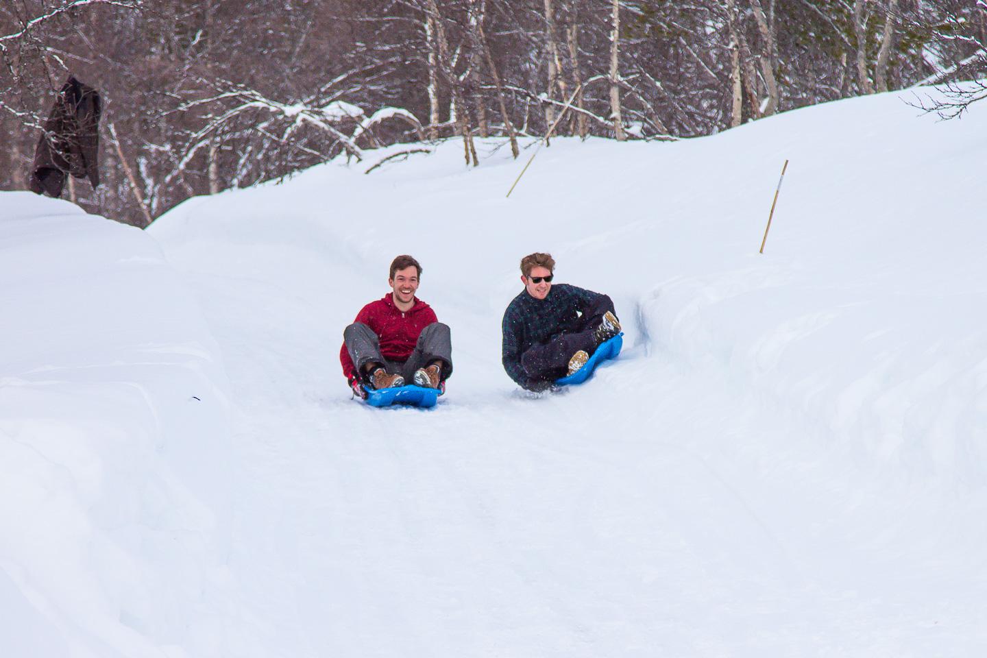 sledding rauland norway