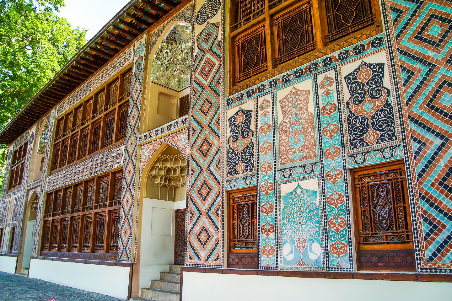 Shah Palace in Sheki Azerbaijan