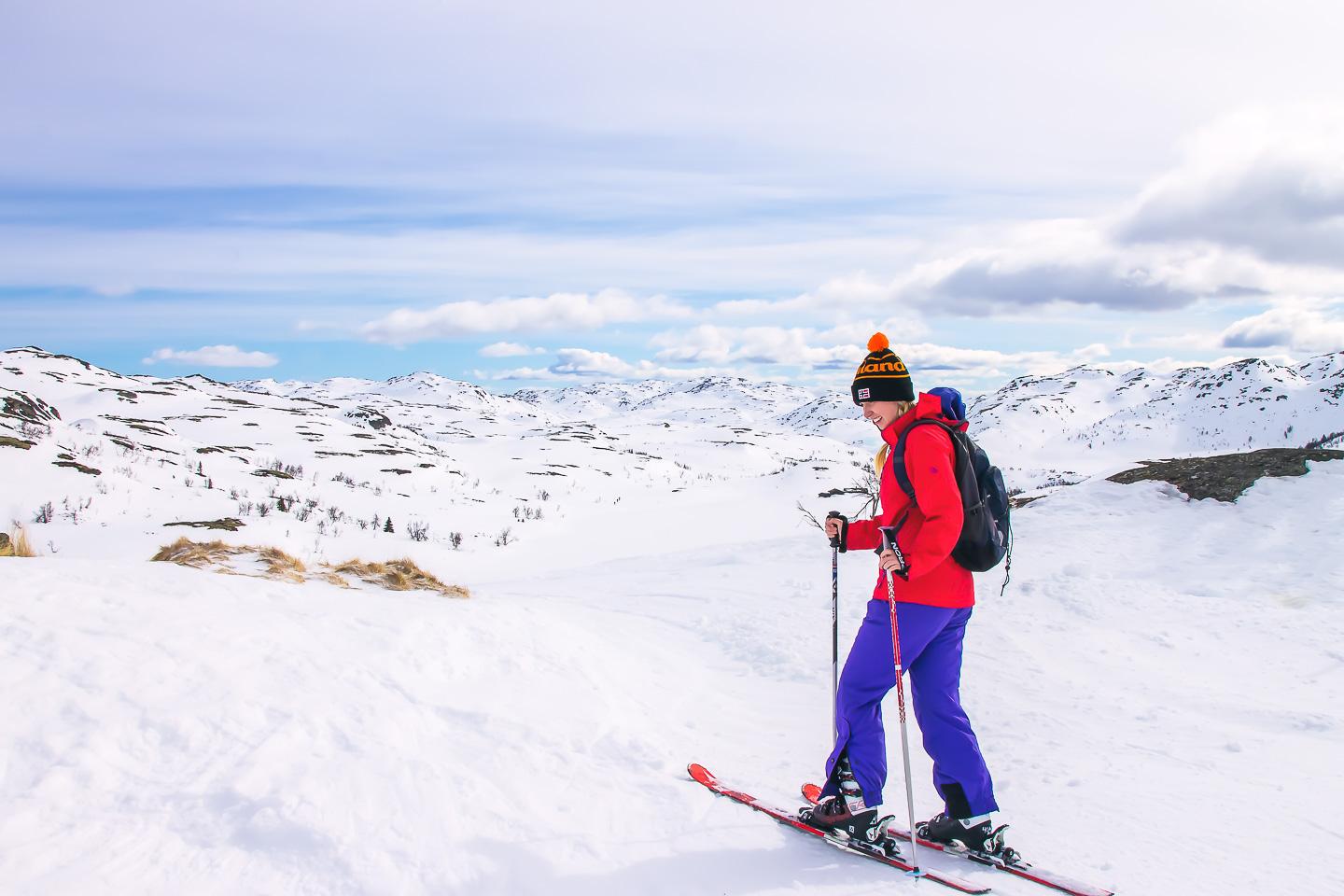 skiing vierli rauland norway