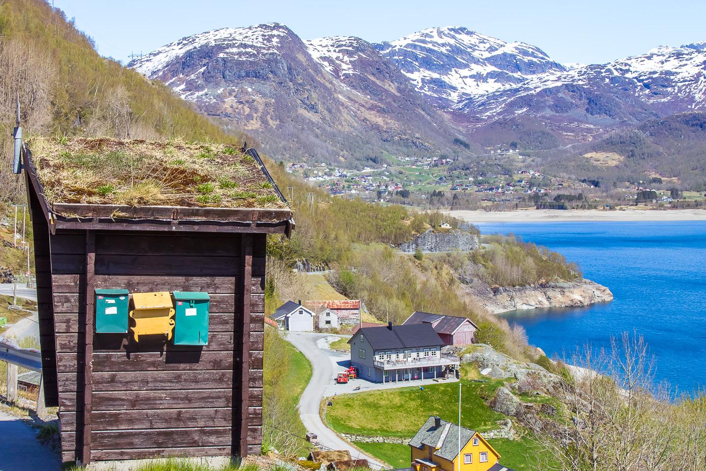 norwegian bus stop