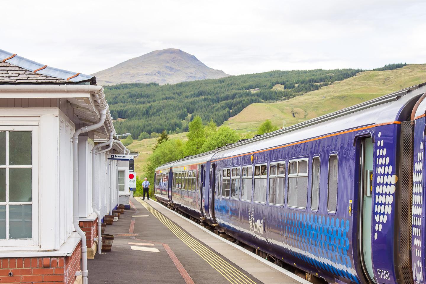 west highland rail scotland train journey