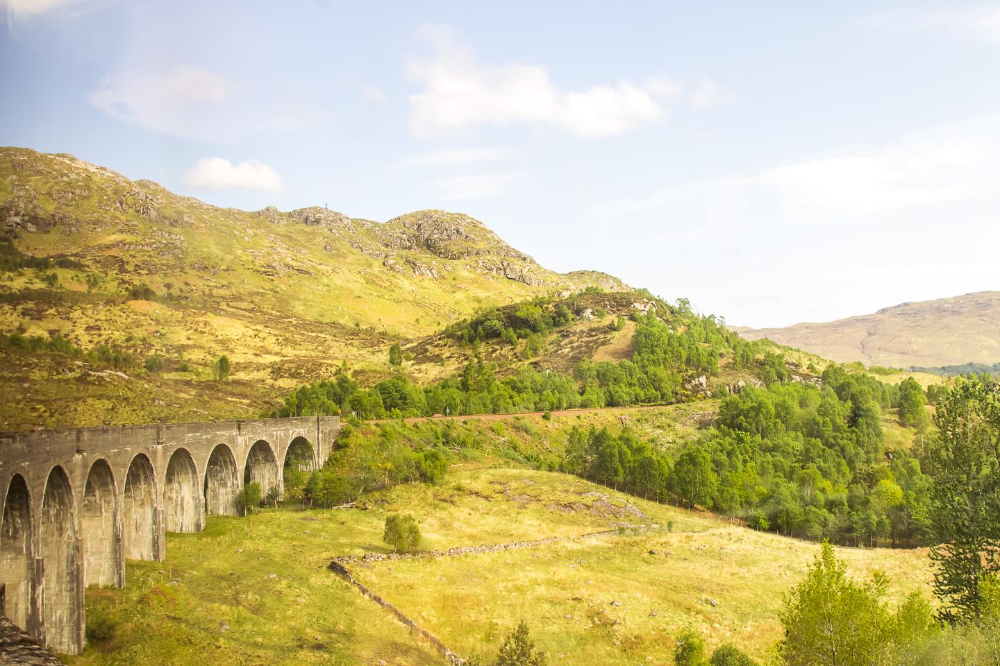 glenfinnan viaduct harry potter bridge