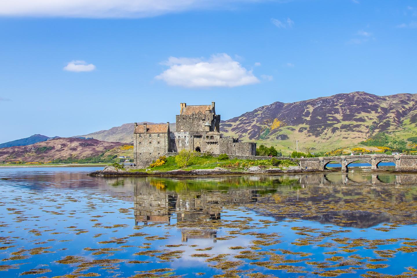 eilean dolan castle island hopping skye scotland