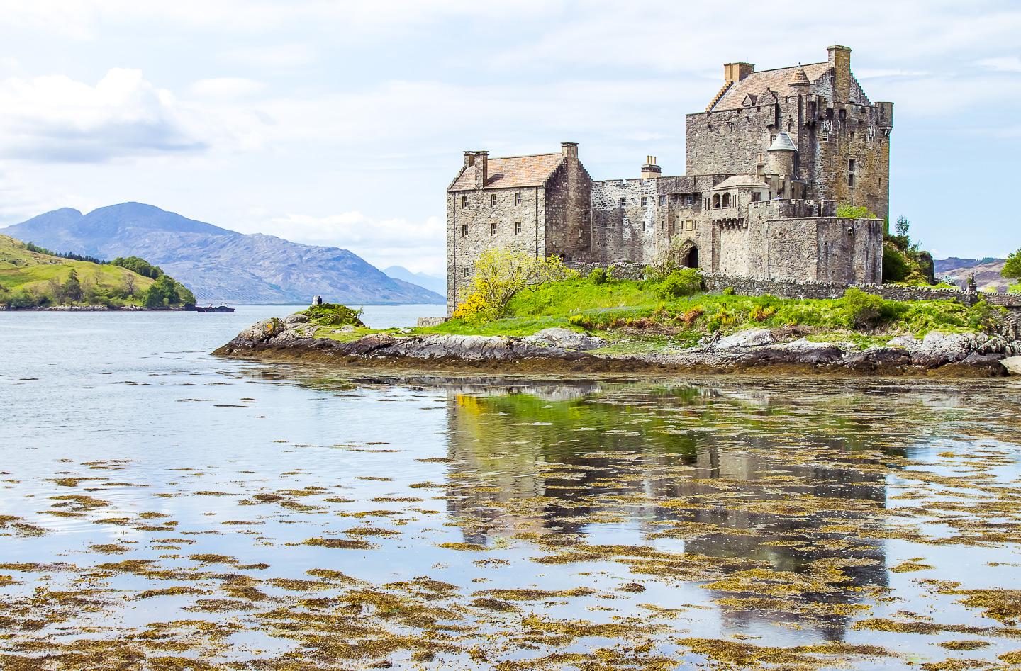 eilean dolan castle island hopping skye scotland