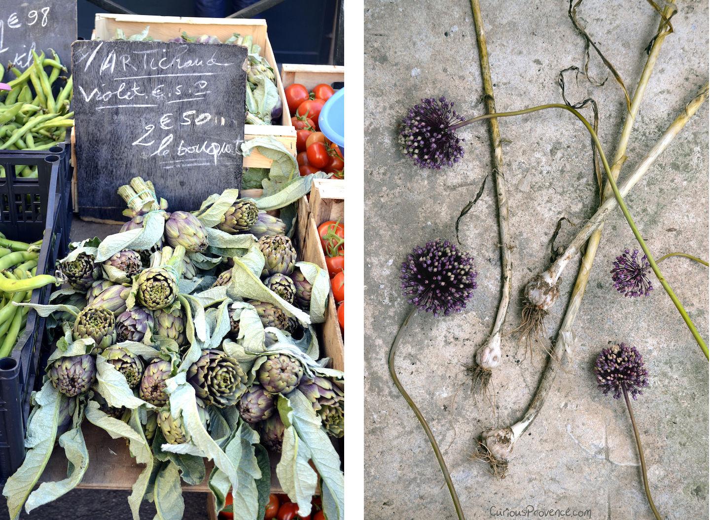 curious provence market food