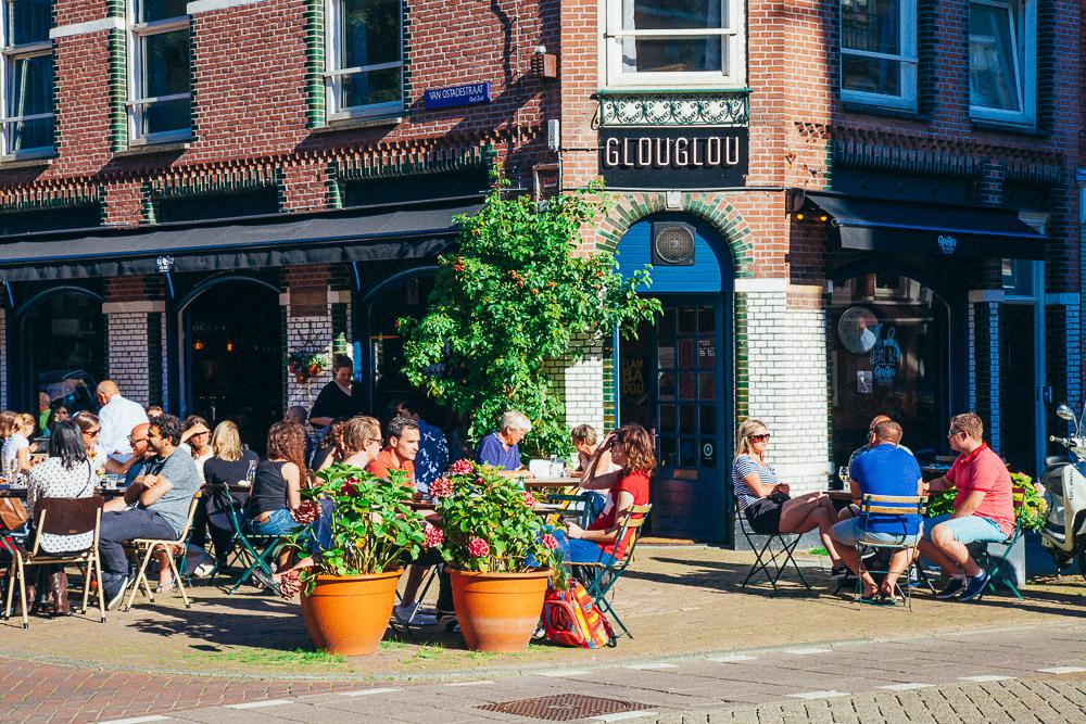 outdoor cafe amsterdam