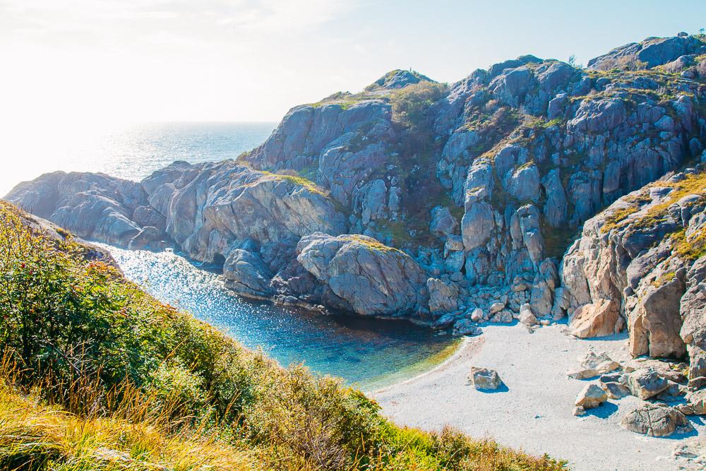 Sandvig beach Brufjell ana-sira roligheten flekkefjord