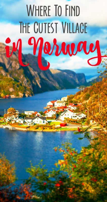 Where to find the cutest village when traveling to Norway - add it to your Norway travel bucket list!