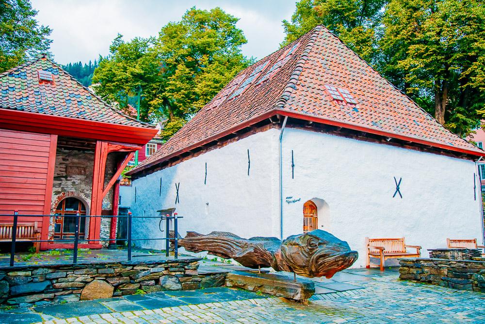 visiting Bryggen wharf Bergen Norway