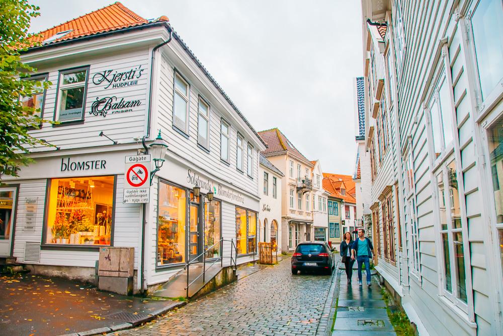 downtown Bergen Norway