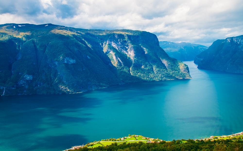 Sognefjord near Bergen Norway fjords