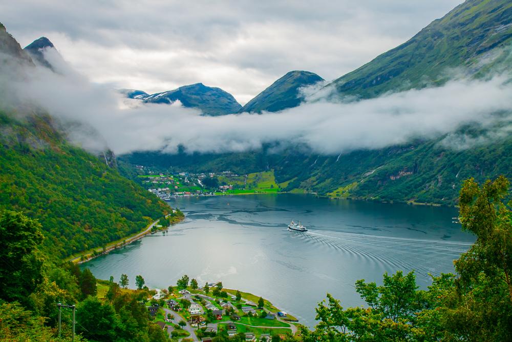 Geirangerfjord Geiranger Norway