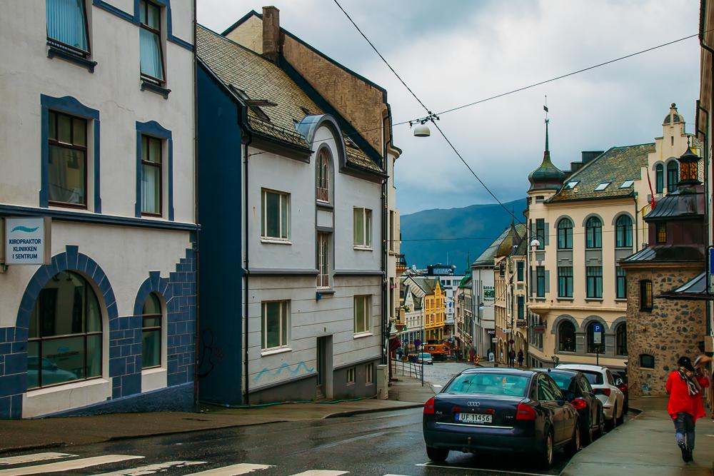 downtown ålesund art nouveau