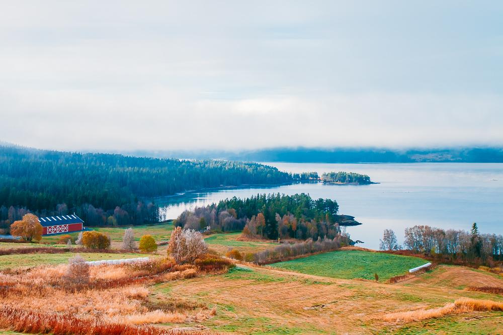 weather Telemark Norway in autumn October