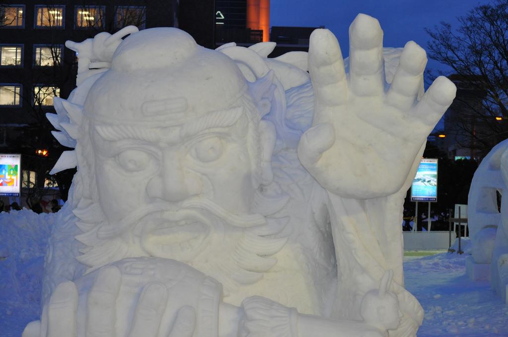 yuki matsuri japan snow festival