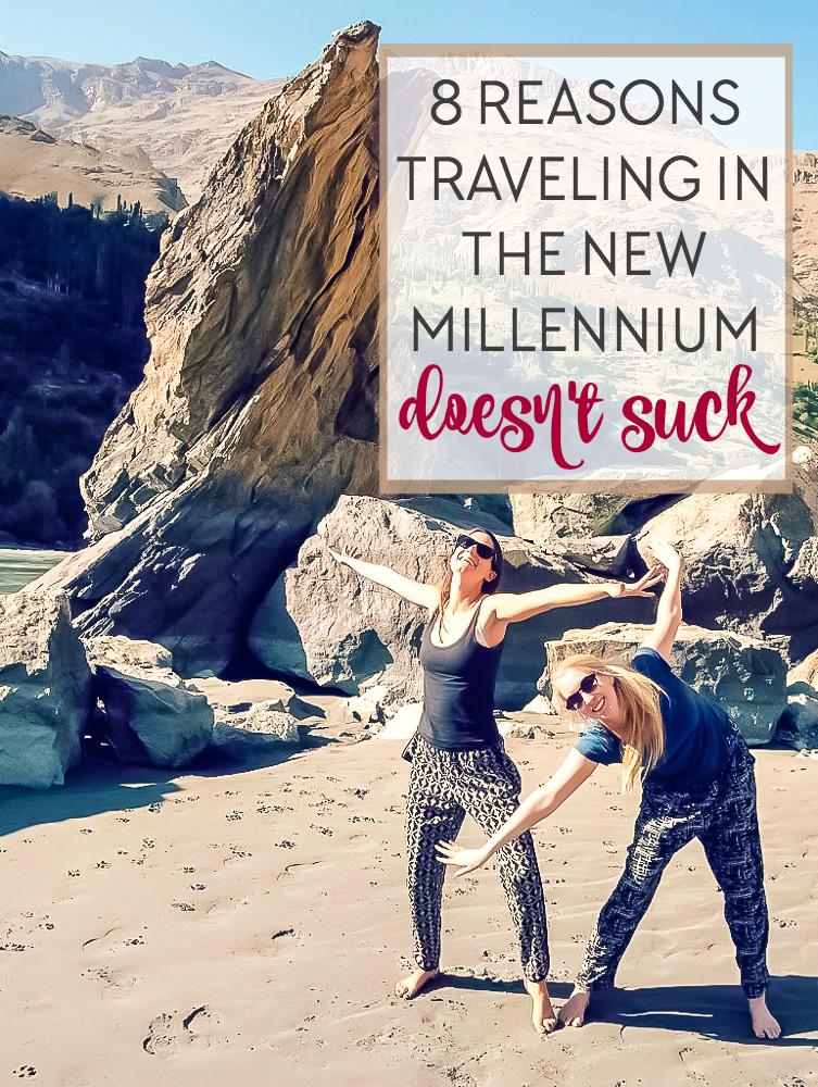 Sometimes as a millennial it feels like the golden age of travel is over. But there are also some seriously awesome (and surprising) advantages to travel these days. Click to read!