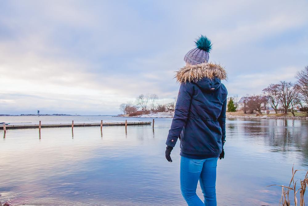 åland islands winter snow