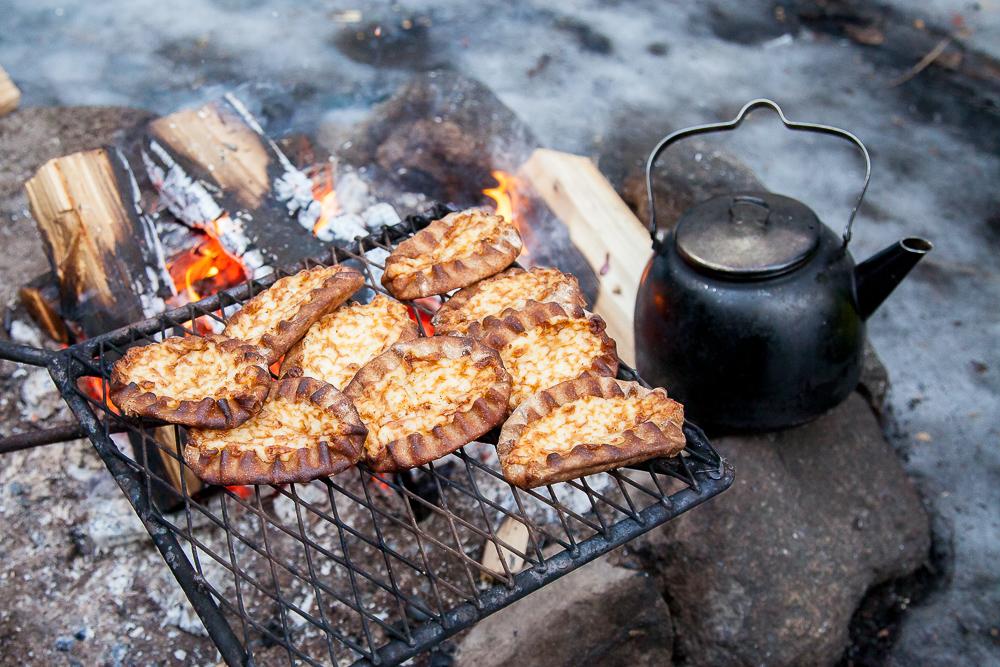 karelian pasties nuuksio national park tour winter