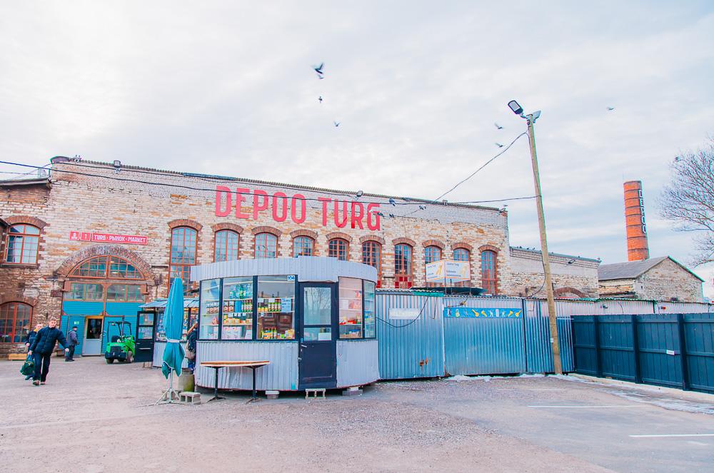 depoo turg russian market hall tallinn estonia