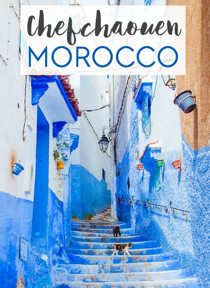 Is Morocco's blue city, or 