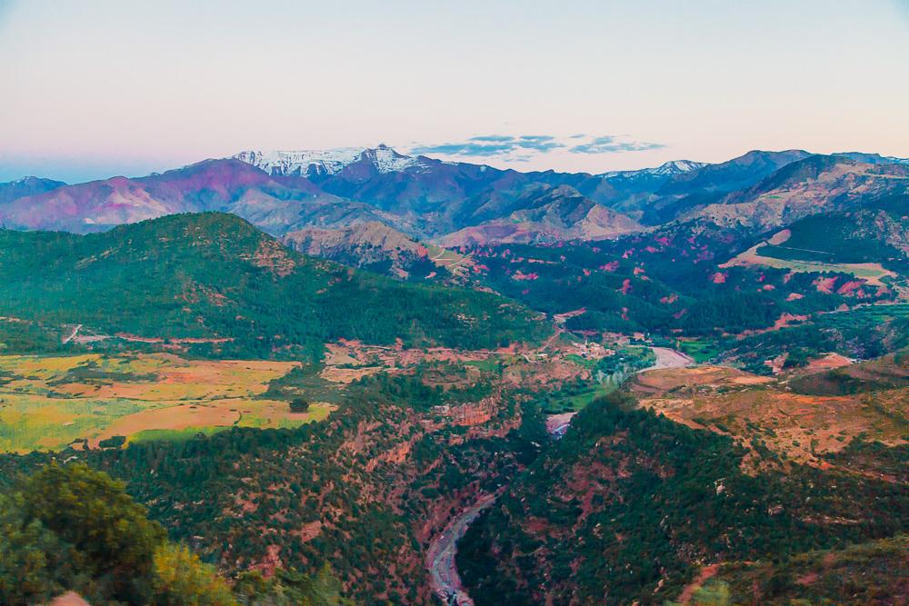 atlas mountains journey road marrakech to merzouga morocco