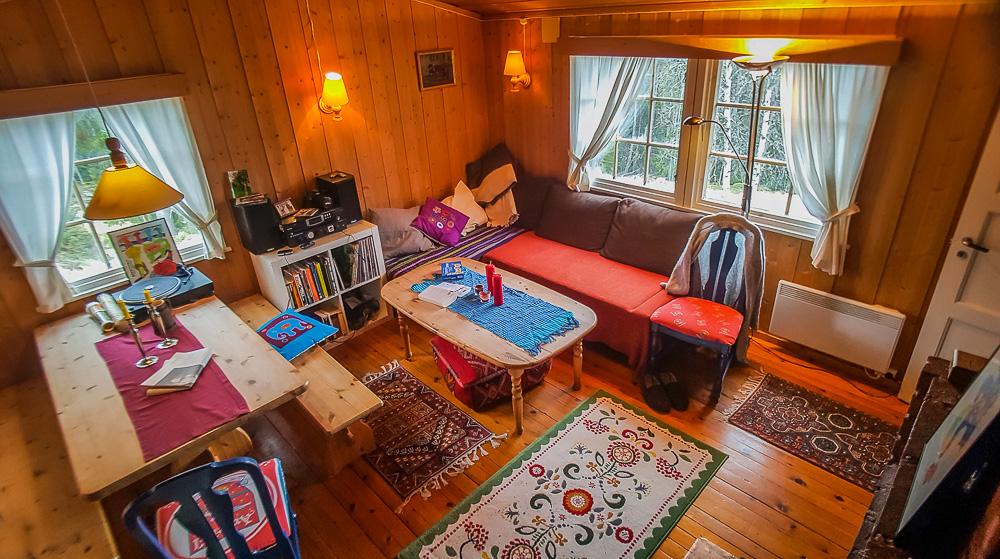 norwegian cabin interior