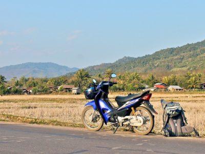 motorbiking through Northern Laos