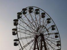 ferris wheel krasnoyarsk siberia russia