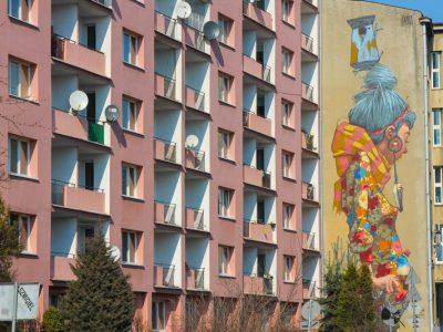 Street Murals Lodz Poland