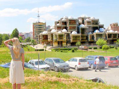 National Library of Kosovo Pjeter Bogdani Pristina