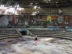 Exploring Buzludzha, Bulgaria