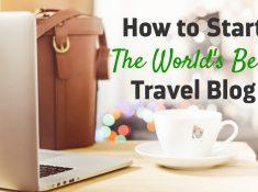 how to start successful travel blog