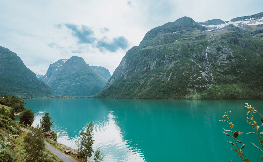 Lovatnet lake Stryn Norway