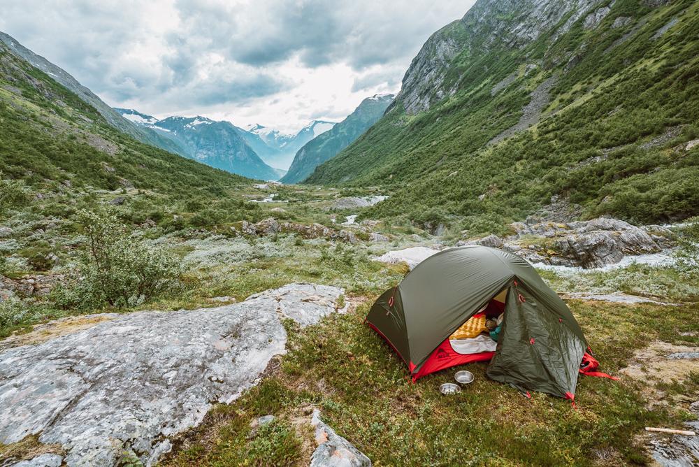 camping Gamle Strynefjellsvegen Scenic Route Norway