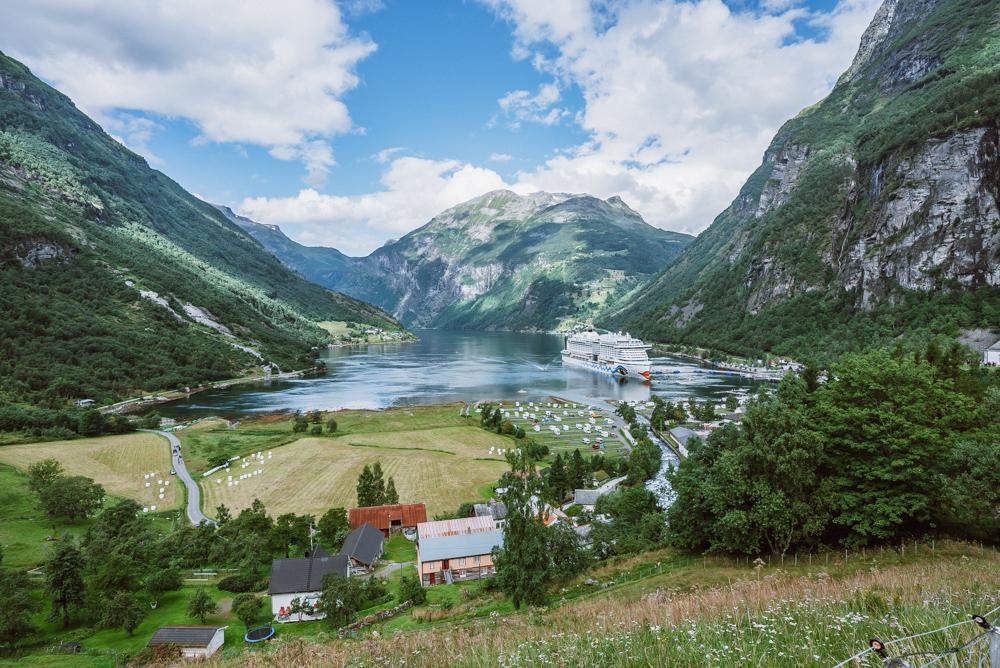 geirangerfjord geiranger Norway