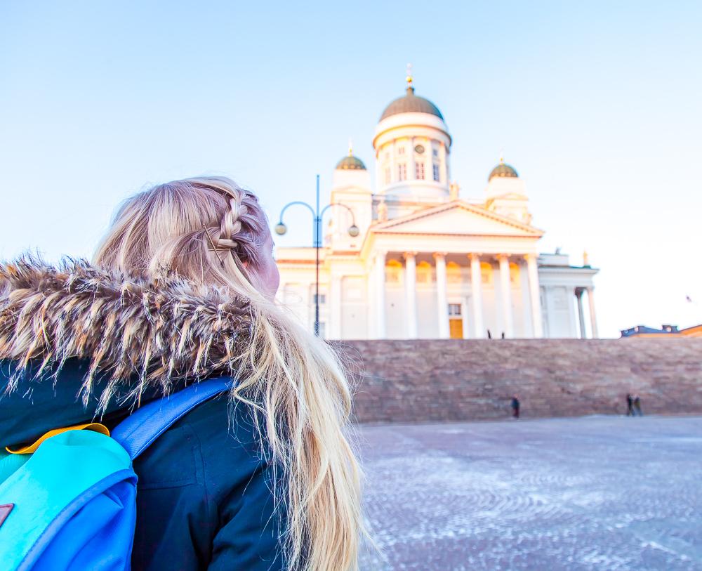 things to do helsinki winter cathedral snow